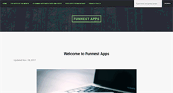 Desktop Screenshot of funnestapps.com